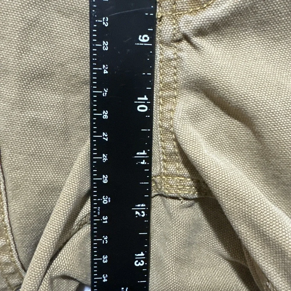 Vintage Y2K Banana Republic Double Knee Carpenter Canvas Pants Size 34 Straight